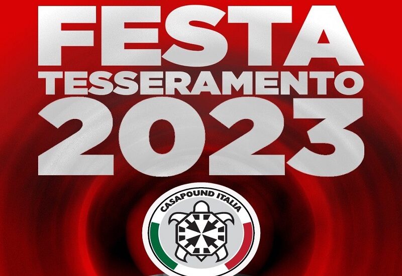 CasaPound Italia Al Via La Campagna Di Tesseramento 2023 Ragusa Libera