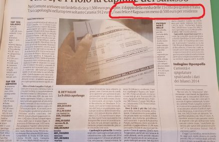 Una indagine nazionale per dare fiato ad una opposizione asfittica