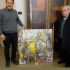 Un dipinto di Kapel donato dall’autore al Comune