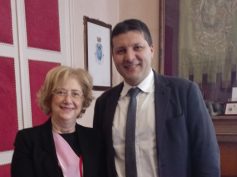 Visita di congedo, a Palazzo dell’Aquila, di S.E. il Prefetto, Maria Carmela Librizzi