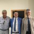 Il Sindaco Cassì saluta e ringrazia Ficarra, mentre porge il benvenuto ad Aliquò