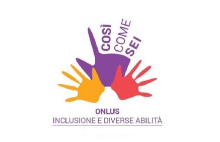 L’Associazione onlus “COSI’ COME SEI” in piena attività