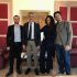 Massimo Iannucci in visita dal Sindaco Cassì con due esponenti della Lega di Salvini