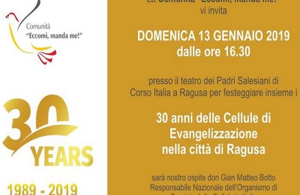 Le Cellule di Evangelizzazione da 30 anni a Ragusa