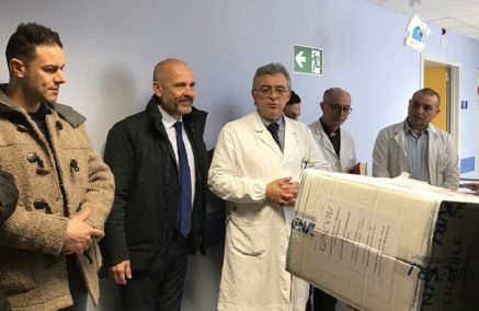 Alla Pediatria dell’Ospedale di Vittoria donato un apparecchio per la rianimazione neonatale