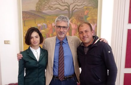 Marianna Pia Bracchitta, giovane promessa dell’equitazione, ospite a Palazzo dell’Aquila