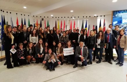 La sezione iblea del Movimento Federalista Europeo al Parlamento di Bruxelles