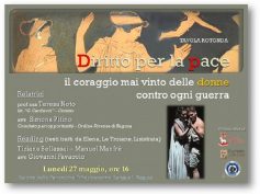 Il coraggio delle donne contro la guerra