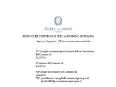 Rilievi della Corte dei Conti sui bilanci 2015 e 2016 del Comune di Ragusa: situazione politicamente difficile per i 5 Stelle e per gli uffici