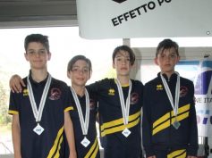 Nuoto: campionati regionali esordienti B, Perlini fa incetta di medaglie