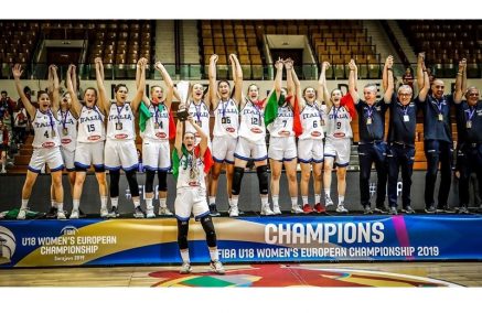 La Nazionale Under 18 di Stroscio e Savatteri è Campione d’Europa