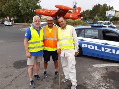 Compiuta la ‘marcia sblocca cantieri’ del PD: Davide Faraone e Nello Dipasquale, a piedi, da Ragusa sono arrivati a Catania