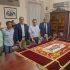 L’Associazione “San Giovanni Battista” dona al Comune un drappo con l’effige del Santo Patrono