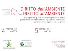 Il Diritto dell’ambiente – il Diritto all’ambiente