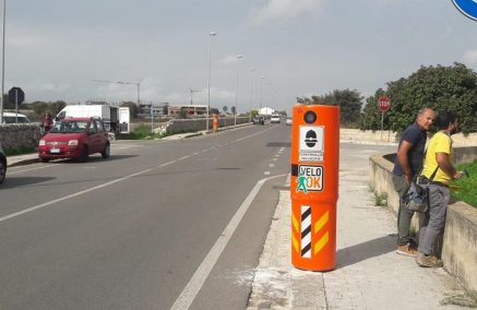 Dissuasori di velocità in via Cartia