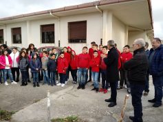 Giovanni Iacono a San Giacomo per la Festa dell’Albero