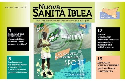 Ritorna “Nuova Sanità Iblea”, il trimestrale dell’ASP di Ragusa
