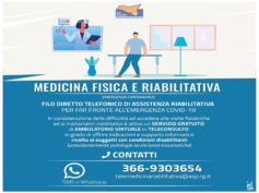 Filo diretto telefonico di assistenza riabilitativa
