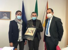 Incontro del segretario PD, Calabrese, con il soprintendente De Marco, presente l’on.le Dipasquale