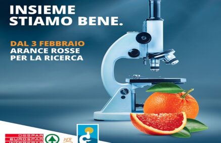 Despar partecipa all’iniziativa “Arance rosse per la Ricerca” a sostegno di AIRC