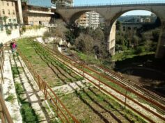 Autorità civili, militari e religiose per l’inaugurazione degli orti urbani nella vallata Santa Domenica