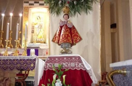 Gesù Bambino di Praga pellegrino in Sicilia, si è fermato a Ragusa
