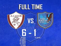 Debacle a Locri per il Ragusa Calcio, sconfitto per 6- 1