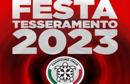 CasaPound Italia, al via la campagna di tesseramento 2023