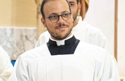 Il prossimo 24 marzo il seminarista Mario Modica sarà ordinato diacono nella basilica Maria Ss. Annunziata in Comiso