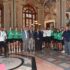 Squadra, staff e dirigenza della Passalacqua Ragusa in visita al vescovo e al prefetto