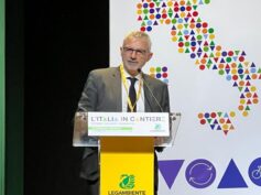 Il sindaco Peppe Cassì a Roma, al congresso nazionale di Legambiente