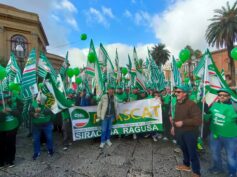 Manifestazione a Palermo per il comparto del terziario, presenti gli iscritti alla Fisascat CISL di Ragusa
