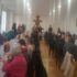 Il vescovo ha condiviso il pranzo di Natale con operatori, volontari, familiari e le persone seguite dai servizi della Caritas diocesana