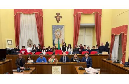 Consiglio comunale dei ragazzi a Comiso