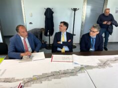 Sopralluogo degli onorevoli Nello Dipasquale e Antony Barbagallo nei cantieri della Ragusa – Catania