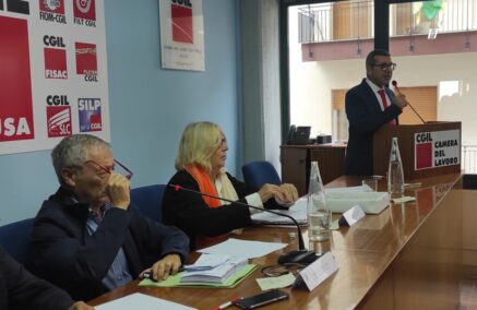Giuseppe Roccuzzo nuovo segretario generale della CGIL di Ragusa