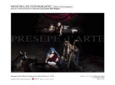 Presepe d’arte multietnico a Vittoria. La proposta “stile Caravaggio” di cinque fotografi
