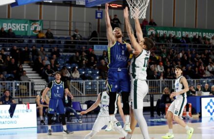 A Treviglio emergono nella loro interezza i limiti di una squadra costruita malissimo per affrontare degnamente il campionato: la Virtus, surclassata, subisce alla fine 43 punti di scarto