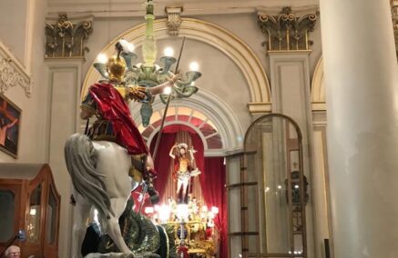 Per l’anniversario del terremoto del 1693, insieme in processione il Santo Patrono della Città e della Diocesi di Ragusa e il Santo Patrono aeque principalis della Città