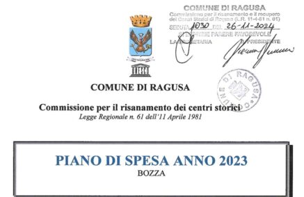Piano di spesa 2023 della Legge su Ibla, non passa in II Commissione