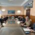 I Sindaci iblei felici, contenti e sorridenti, alla fontanella della Provincia, con la riconfermata Commissaria Valenti e con il Direttore Generale Nitto Rosso