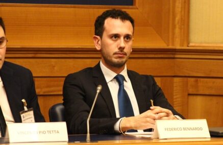 Il Consigliere comunale di Ragusa Federico Bennardo alla Camera dei Deputati per presentare il Documento analitico del Comitato Domani in Salute sul numero programmato per medicina