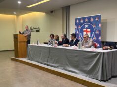 Chiusura della campagna elettorale del candidato presidente Fidone alla Provincia di Ragusa