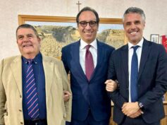 Il senatore Sallemi accoglie a Vittoria l’assessore regionale Aricò per la consegna dei lavori al Mercato Ortofrutticolo di Vittoria