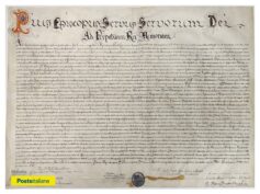 Una cartolina celebrativa e un annullo filatelico speciale per celebrare i 75 anni di istituzione della Diocesi di Ragusa