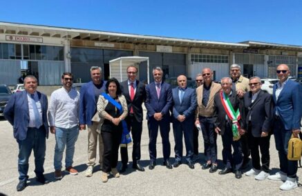 Senatore Sallemi: “Avvio dei lavori per il Mercato Ortofrutticolo di Vittoria è risultato importantissimo”.