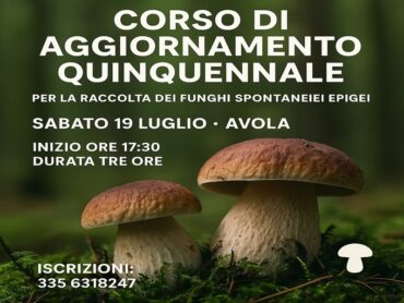 Corso di Aggiornamento per il Tesserino di Raccolta Funghi