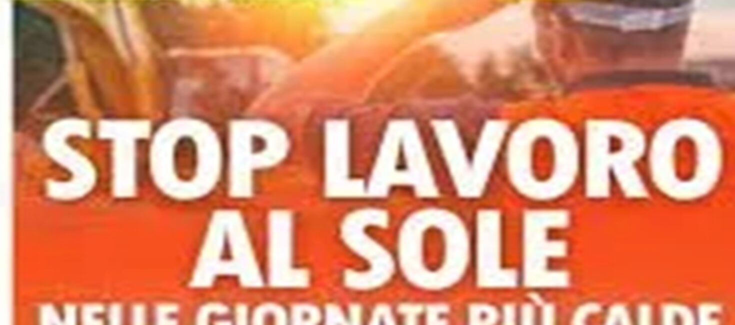 Stress termico, ordinanza di Schifani: «Stop ai lavori nelle ore più calde, tutela  anche per i rider»