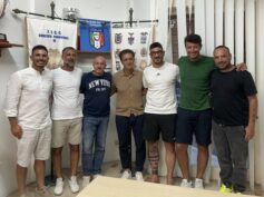 Pino Rigoli Presidente dell’Associazione Italiana Allenatori Calcio di Ragusa, Daniele Vitale il suo vice