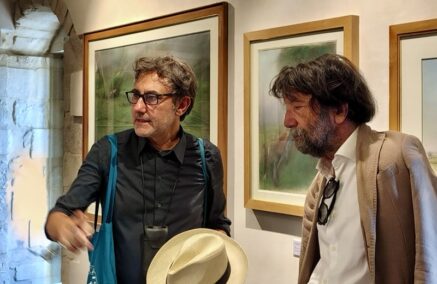 Un ospite illustre e qualificato al MACC di Scicli, Massimo Cacciari in visita